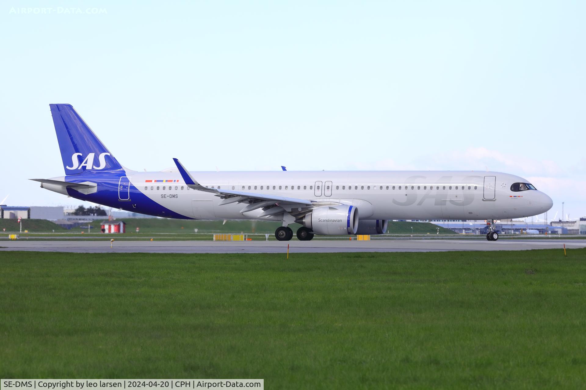 SE-DMS, 2021 Airbus A321-253NX C/N 10500, Copenhagen 20.4.2024