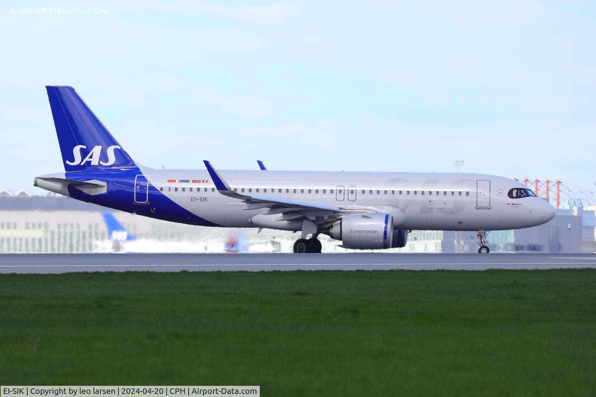 EI-SIK, 2022 Airbus A320-251N C/N 10716, Copenhagen 20.4.2024