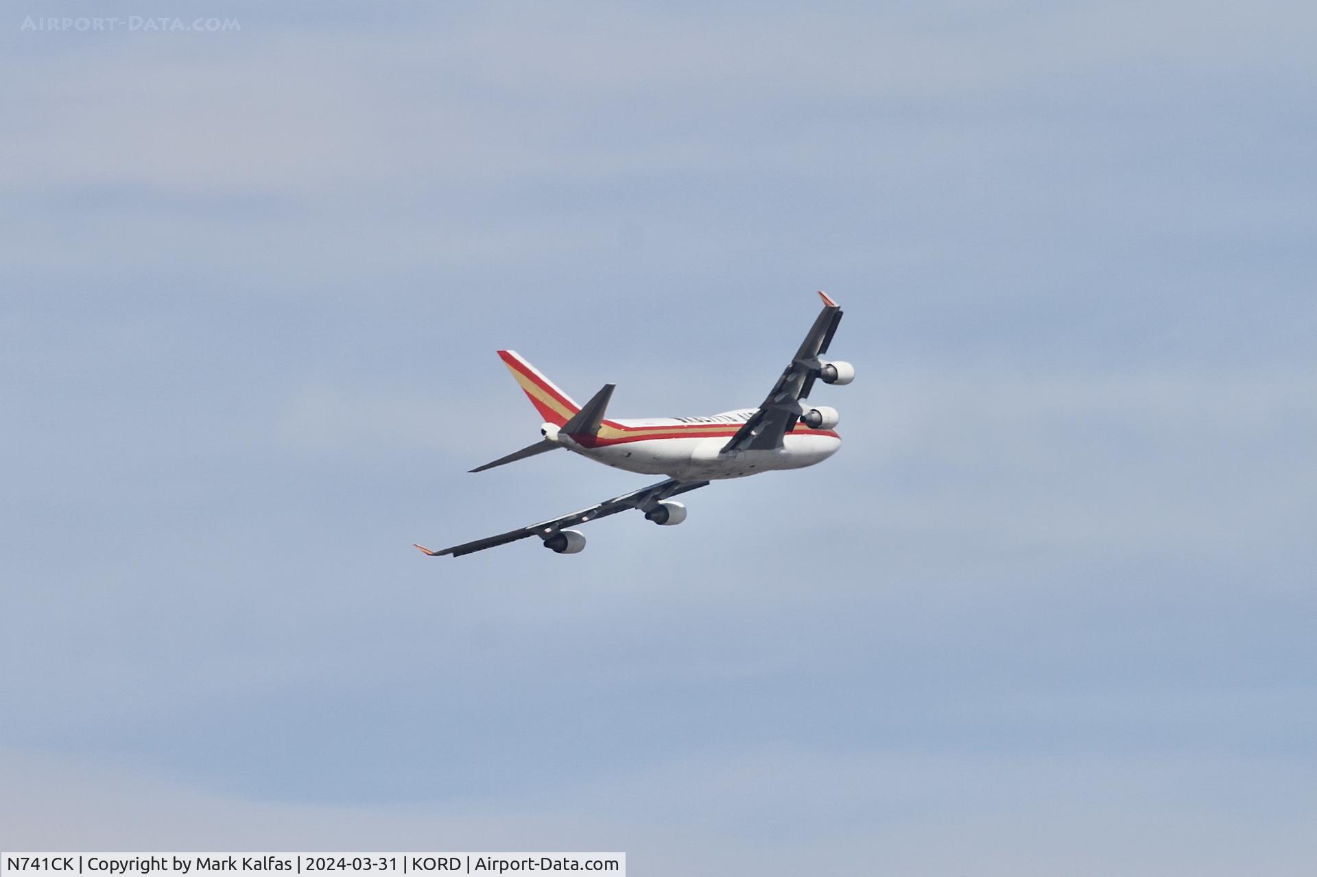 N741CK, 1989 Boeing 747-4H6 C/N 24315, B744 Kalitta Air Boeing 747-4H6 N741CK CKS9767  ORD-FSD