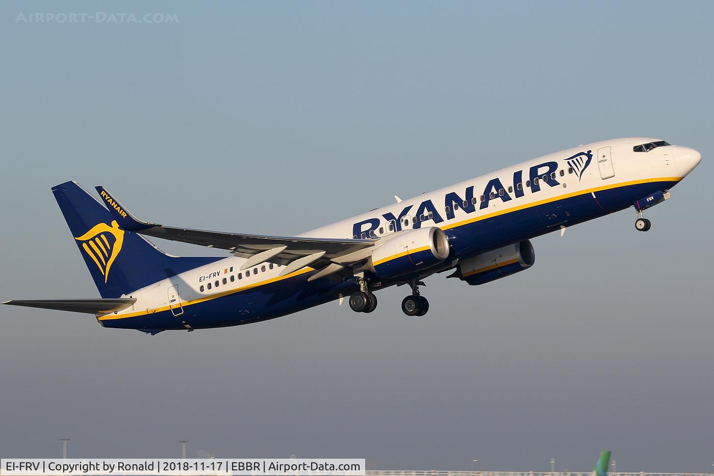 EI-FRV, 2016 Boeing 737-8AS C/N 44747, at ebbr