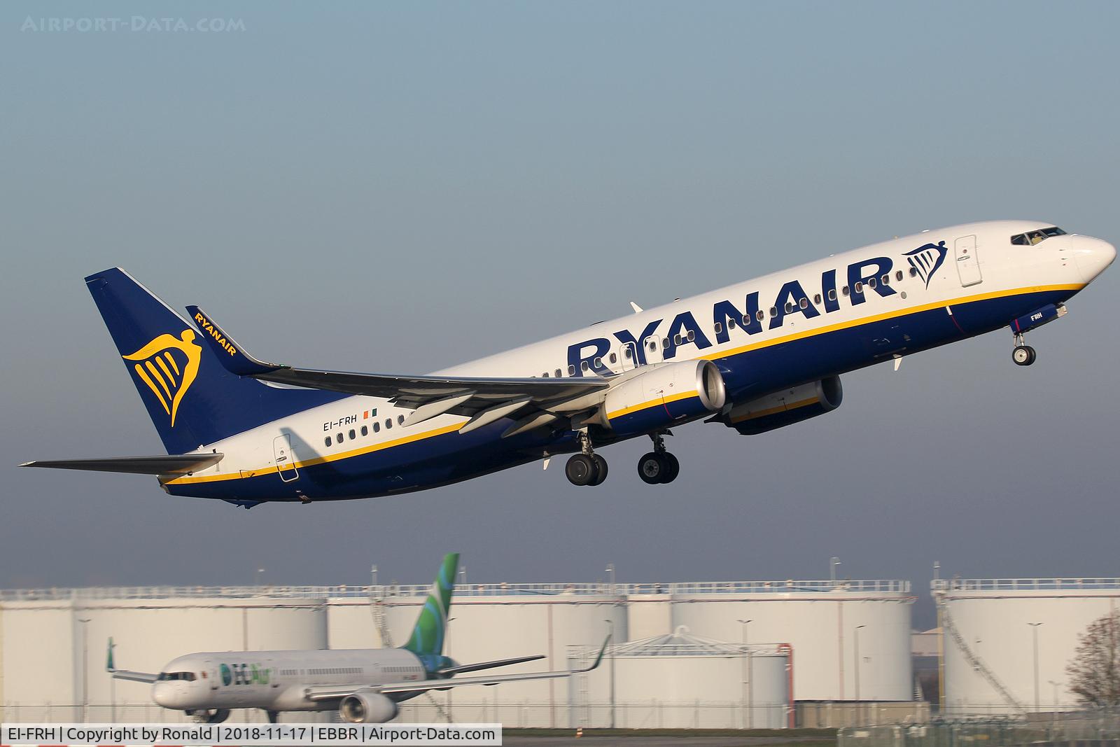 EI-FRH, 2016 Boeing 737-8AS C/N 44736, at ebbr