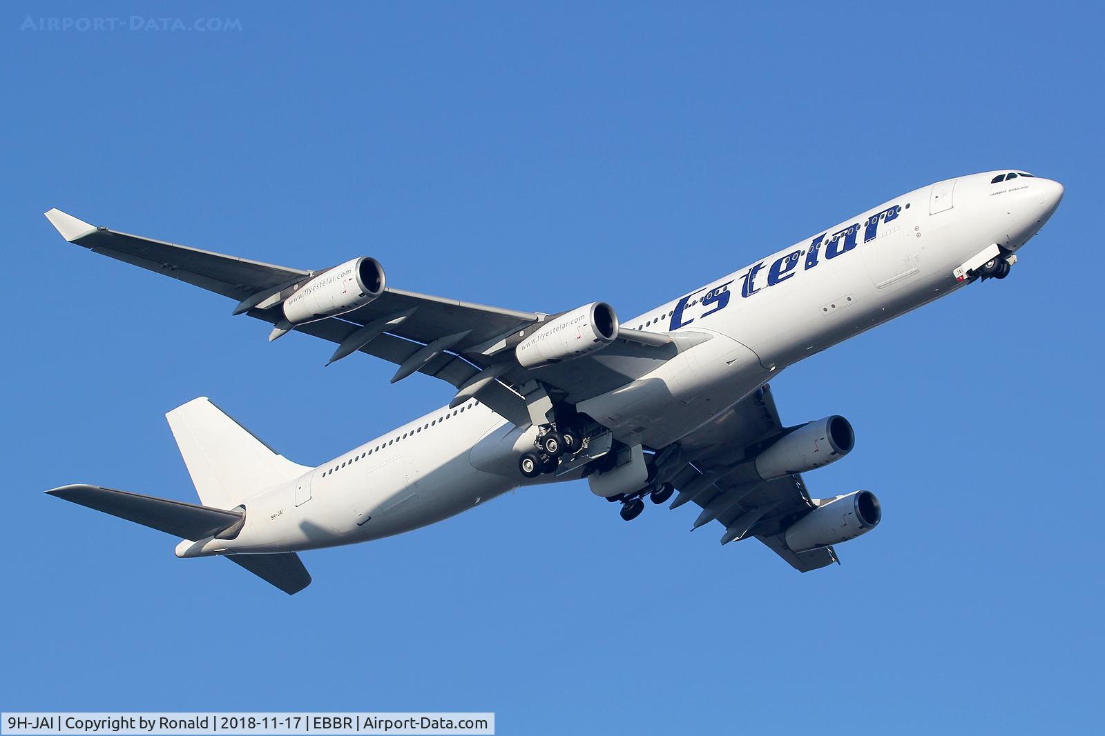 9H-JAI, 1998 Airbus A340-313X C/N 236, at ebbr