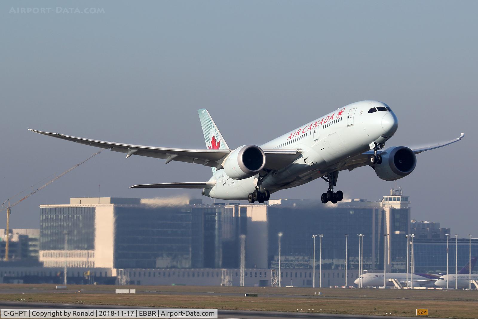 C-GHPT, 2014 Boeing 787-8 Dreamliner C/N 35258, at ebbr