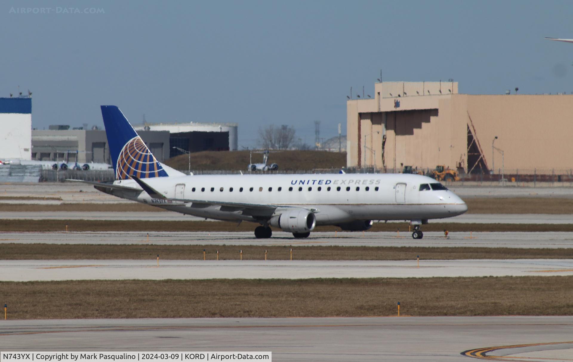 N743YX, 2017 Embraer 175LR (ERJ-170-200LR) C/N 17000660, ERJ-170-200LR