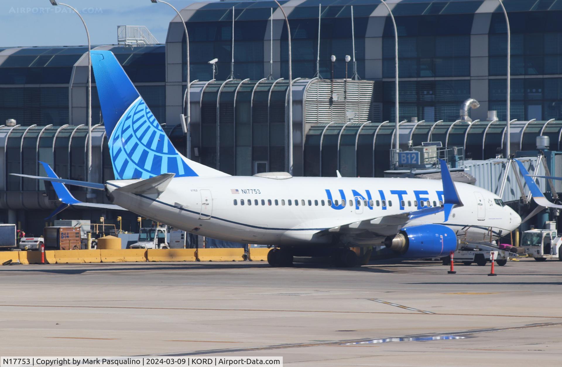 N17753, 2002 Boeing 737-7V3 C/N 30463, Boeing 737-7V3