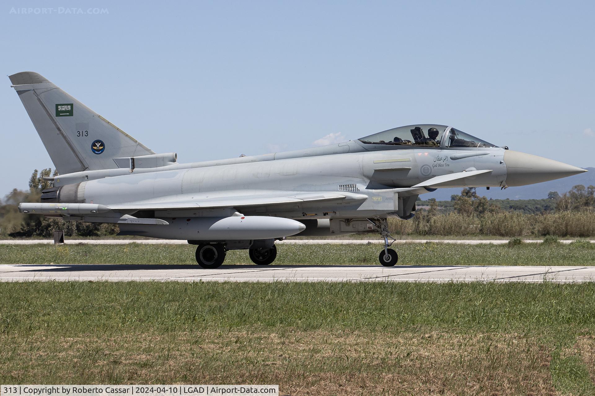 313, 2011 Eurofighter EF-2000 Typhoon F2 C/N CS015, Iniochos 2024