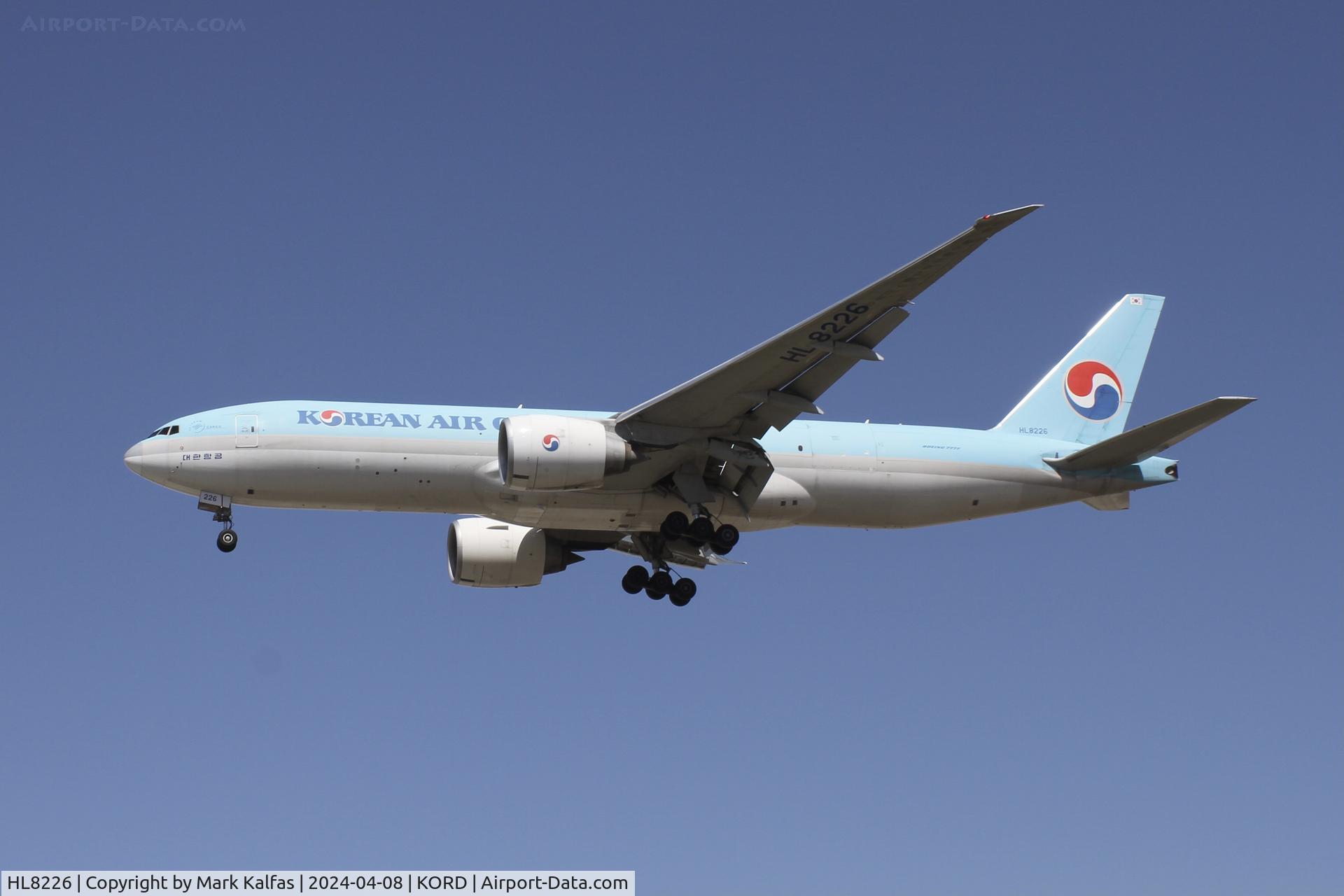 HL8226, 2013 Boeing 777-FB5 C/N 37640, B77L Korean Air Cargo Korean Air Cargo Boeing 777-FB5, HL8226 KAL231 PANC-KORD