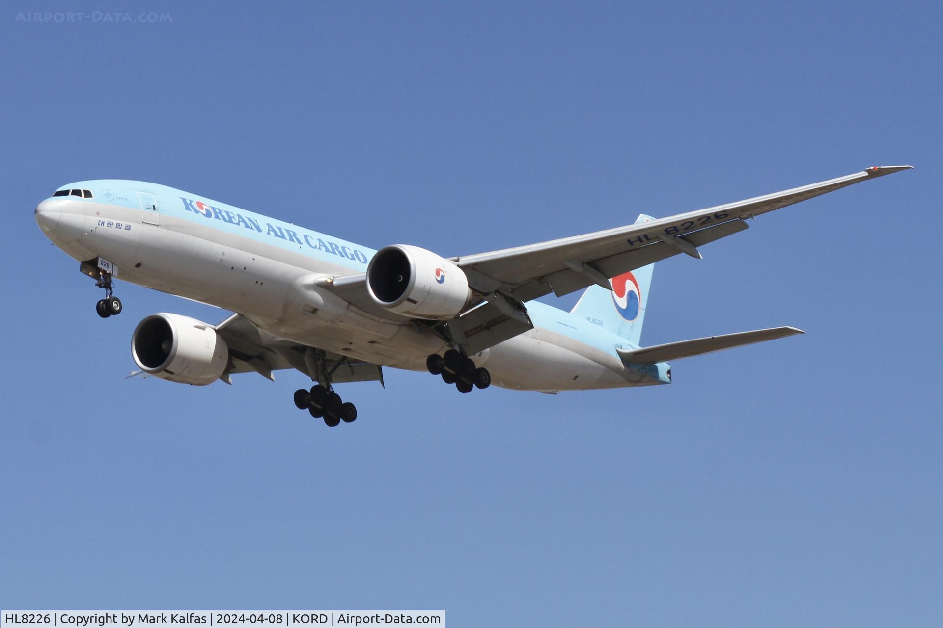 HL8226, 2013 Boeing 777-FB5 C/N 37640, B77L Korean Air Cargo Korean Air Cargo Boeing 777-FB5, HL8226 KAL231 PANC-KORD