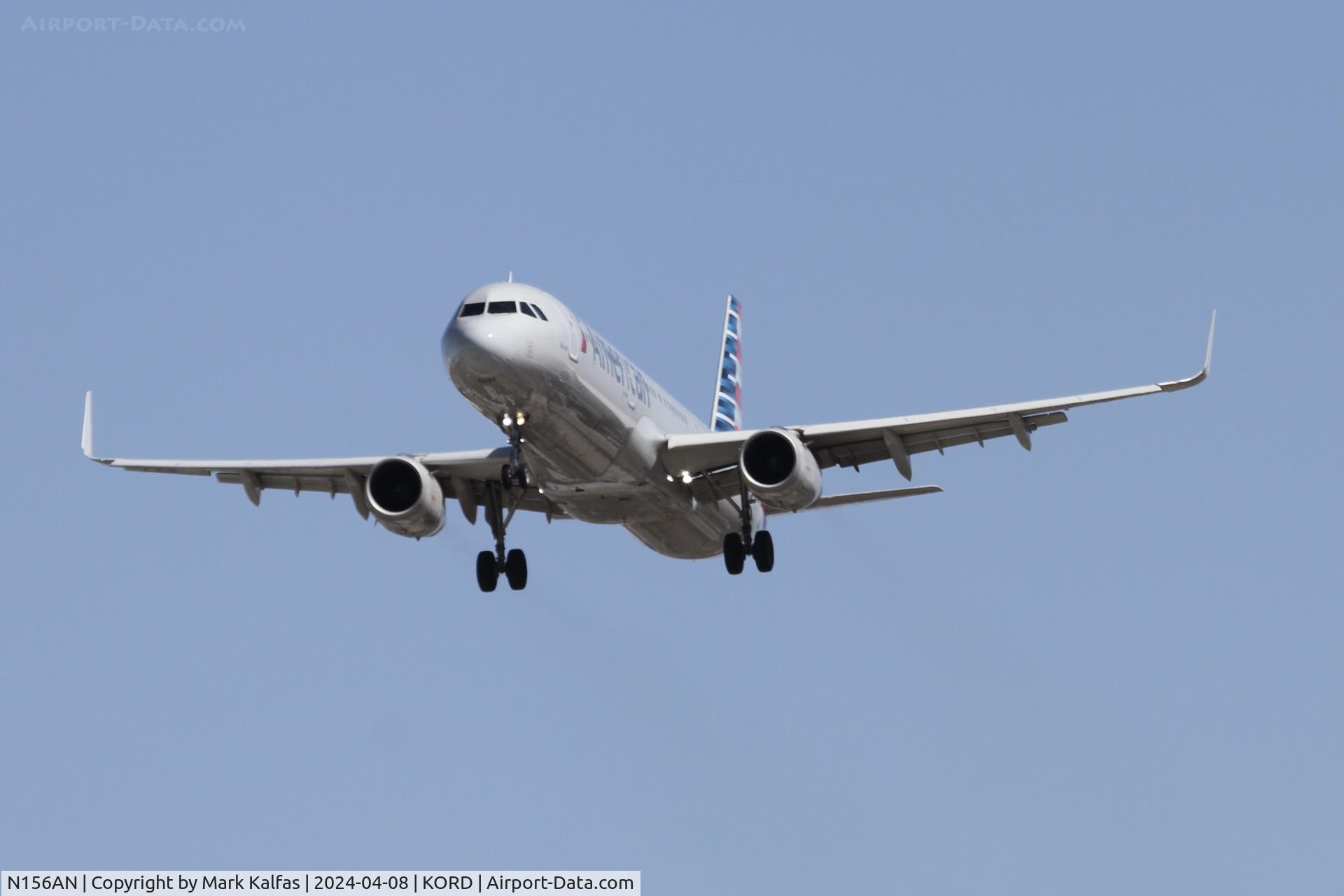 N156AN, 2016 Airbus A321-231 C/N 6983, A321 American Airlines Airbus A321-231 N156AN AAL518 SAN-ORD