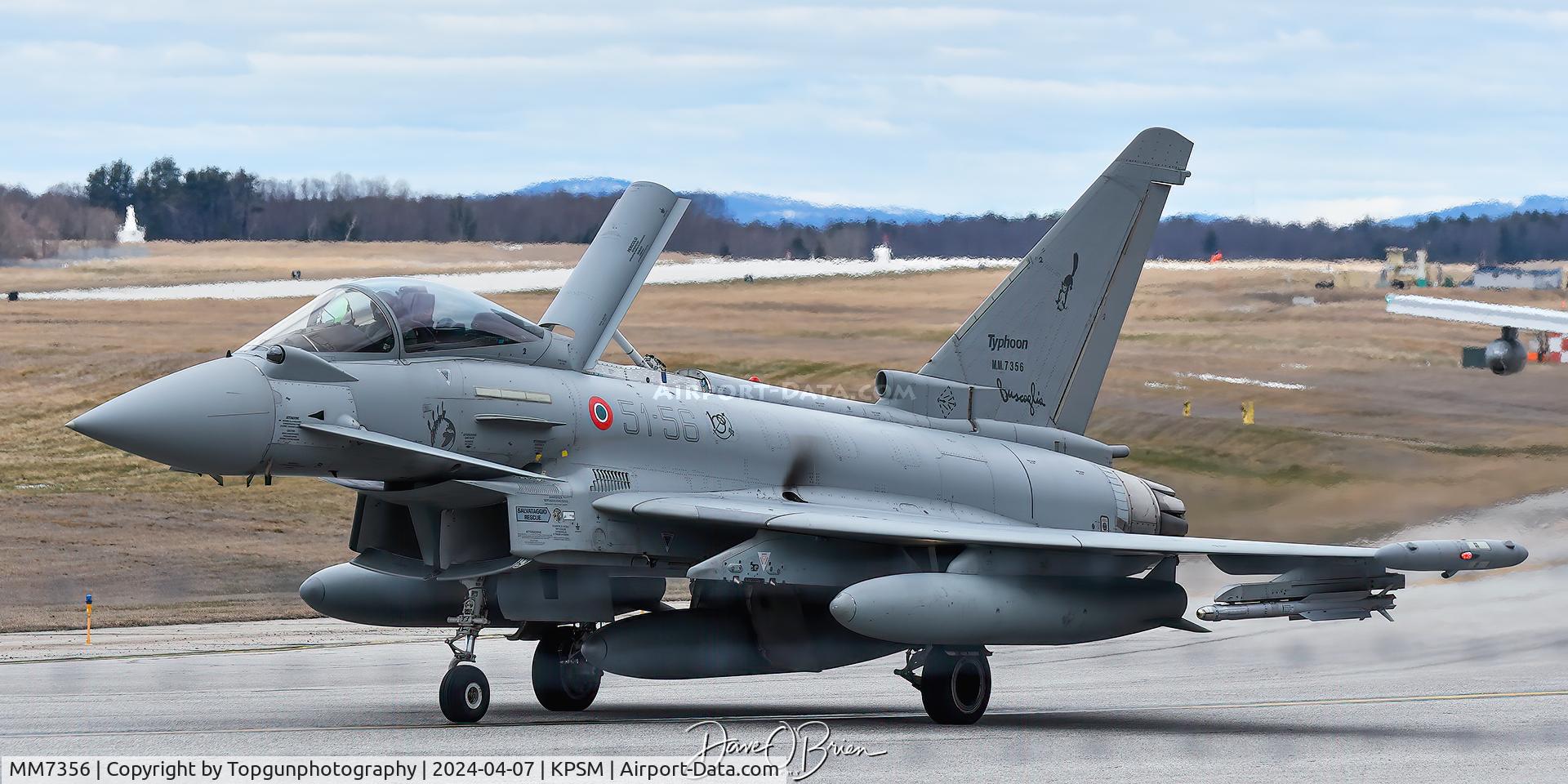 MM7356, Eurofighter Typhoon EF2000A C/N IS082, Always love the Italians coming through