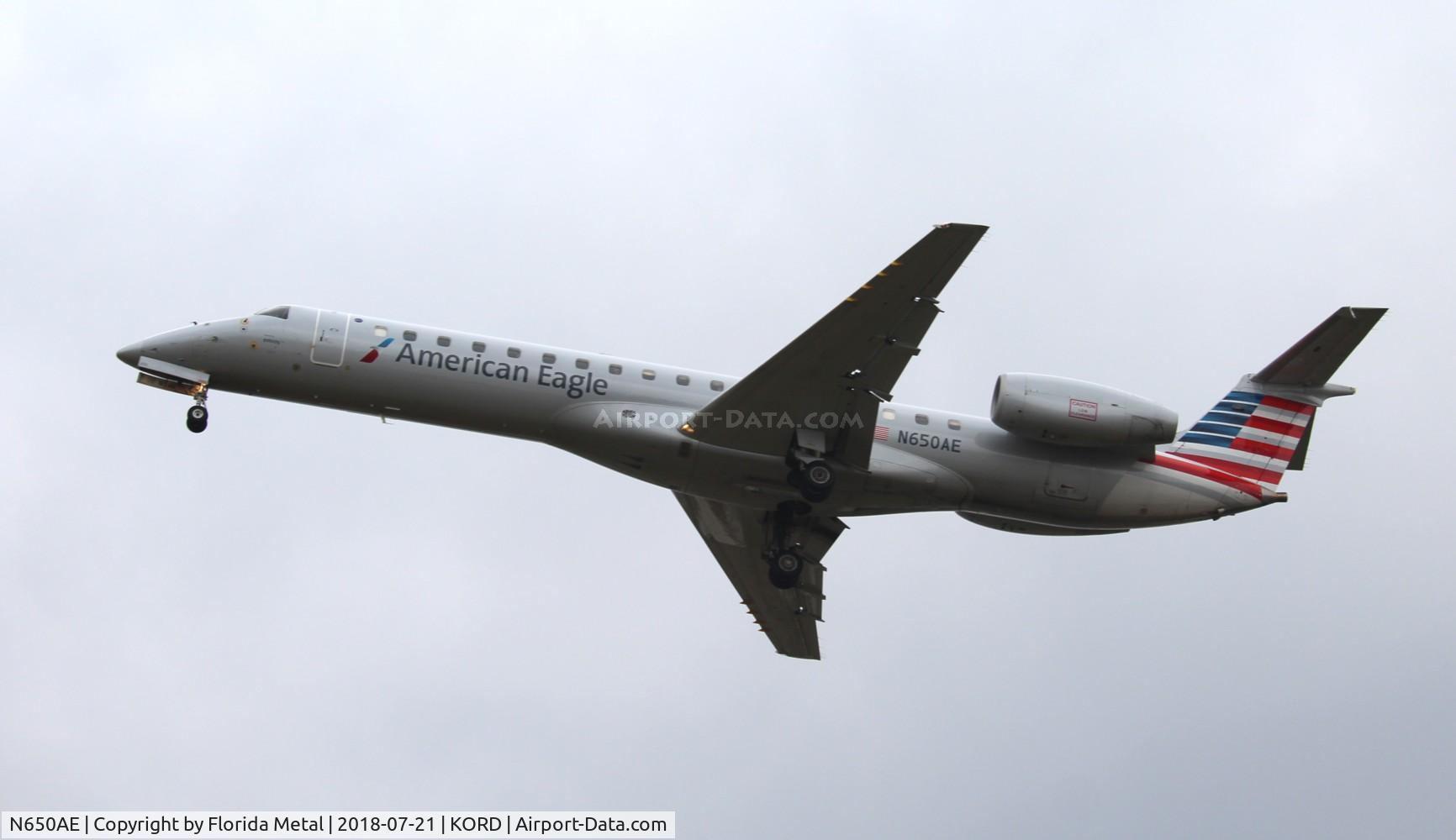 N650AE, 2001 Embraer ERJ-145LR (EMB-145LR) C/N 145417, ENY/AE E145 nc CID-ORD
