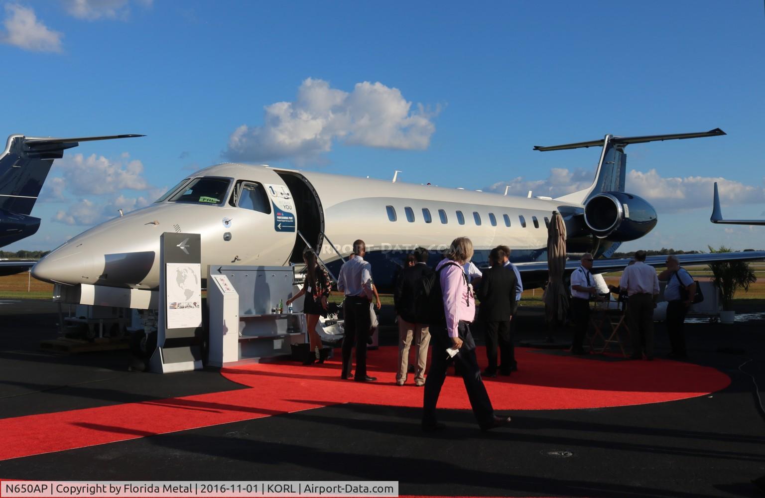 N650AP, 2016 Embraer EMB-135BJ Legacy 650 C/N 14501212, NBAA 2016 zx
