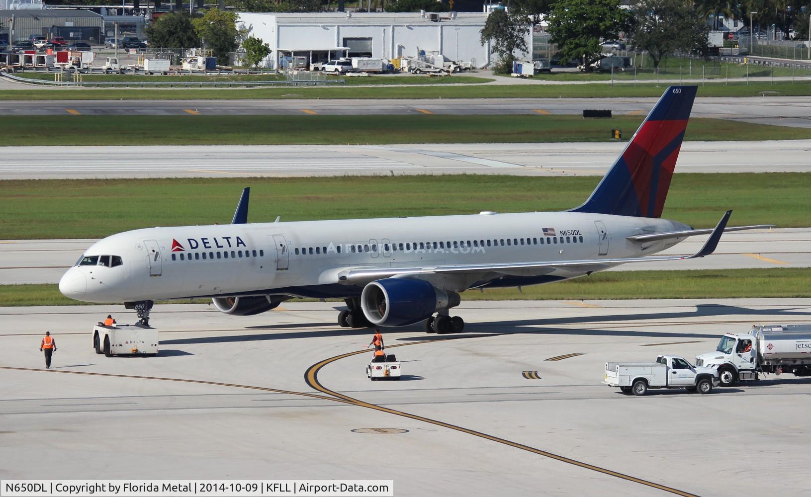 N650DL, 1989 Boeing 757-232 C/N 24390, DAL 752 zx FLL-ATL