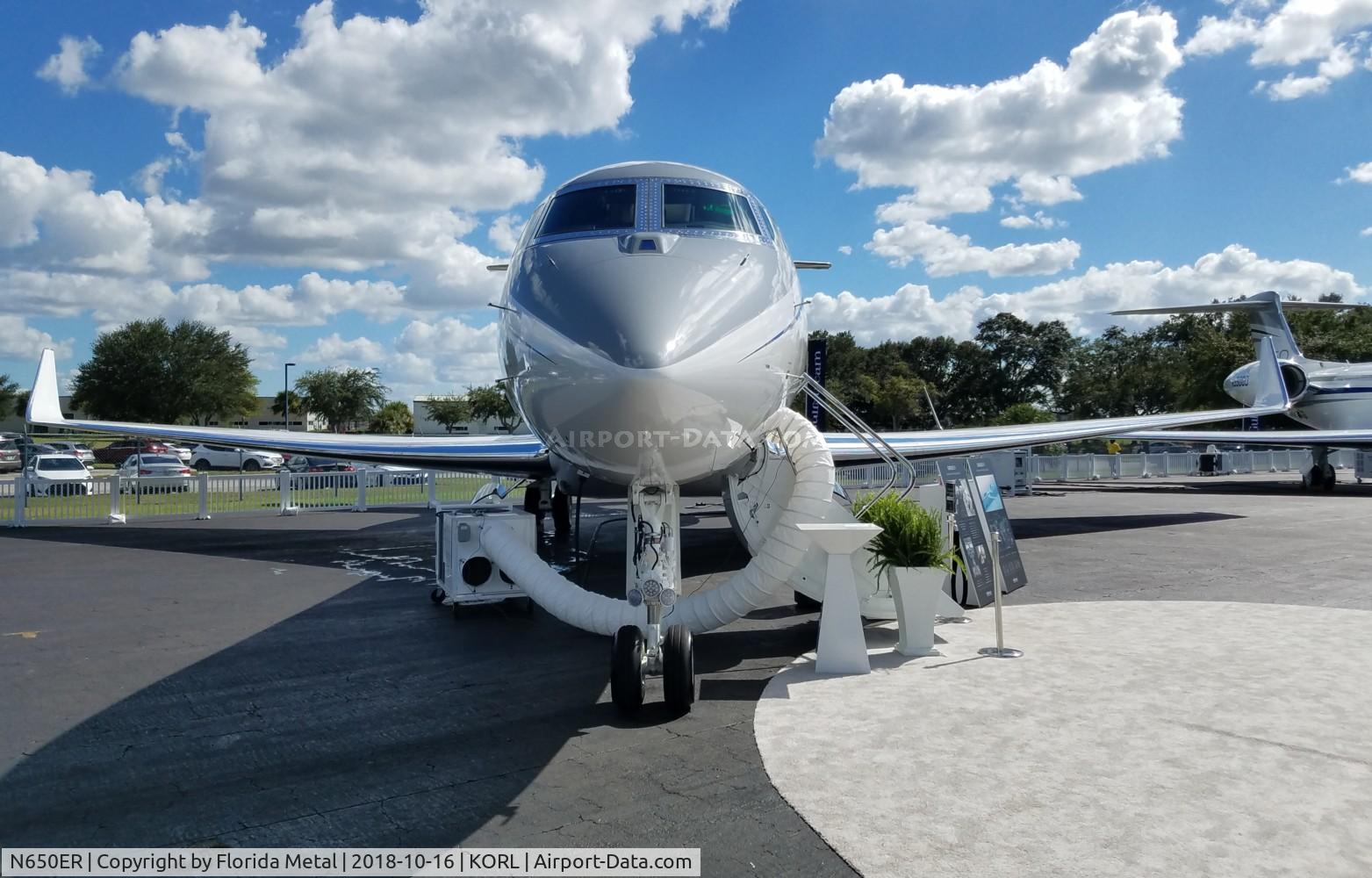 N650ER, 2017 Gulfstream G-VI (G650ER) C/N 6306, NBAA 2018 zx