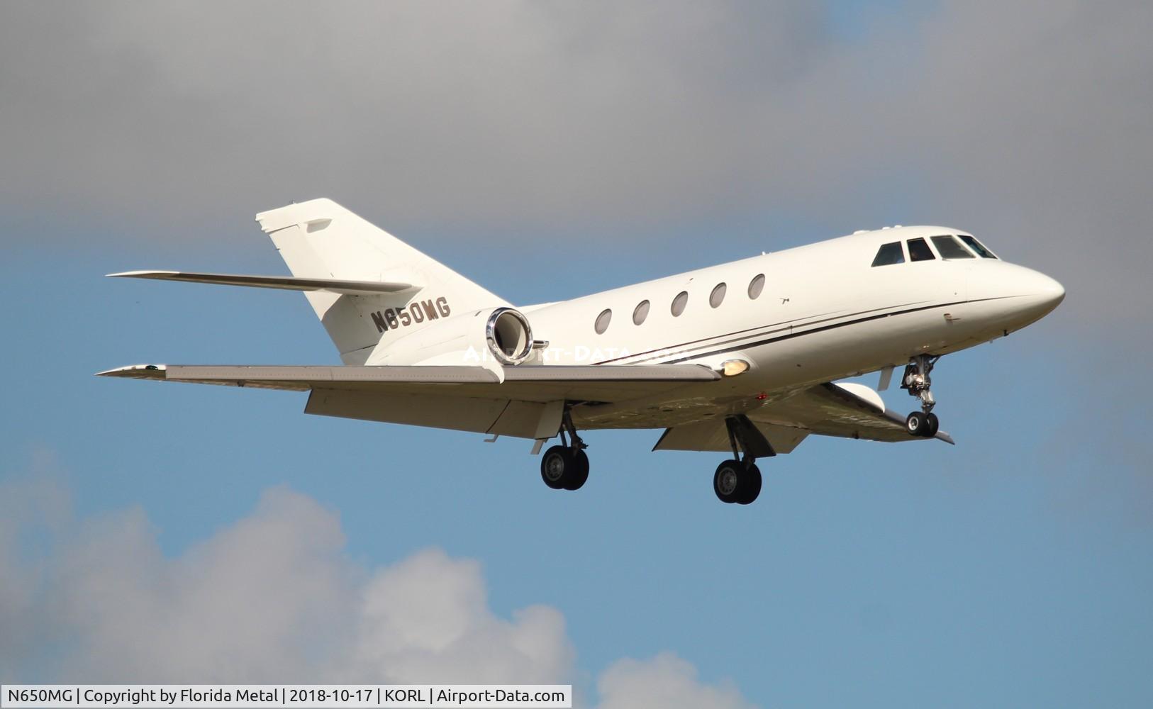 N650MG, 1978 Dassault Falcon (Mystere) 20 C/N 387, Falcon 20 zx