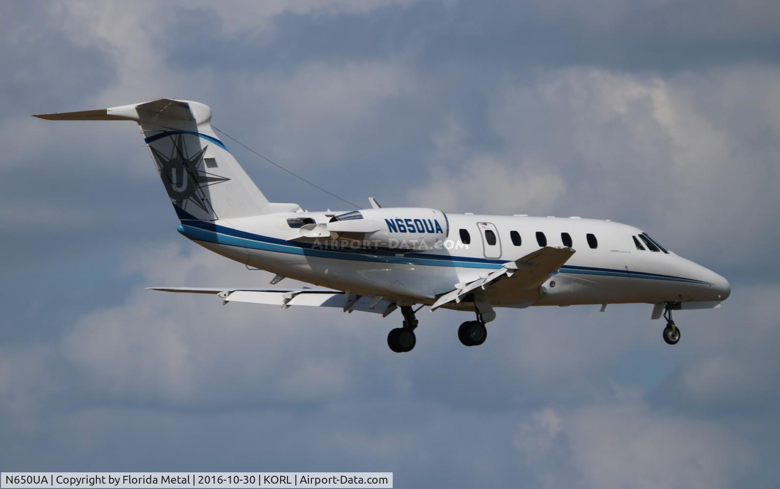 N650UA, 1996 Cessna 650 Citation VII C/N 650-7065, NBAA 2016 zx