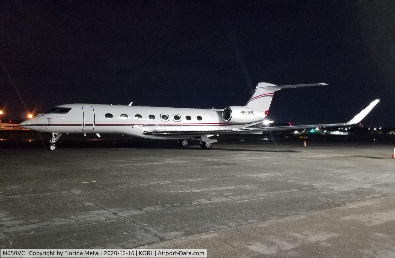 N650VC, 2016 Gulfstream G-VI (G650ER) C/N 6244, G650 zx