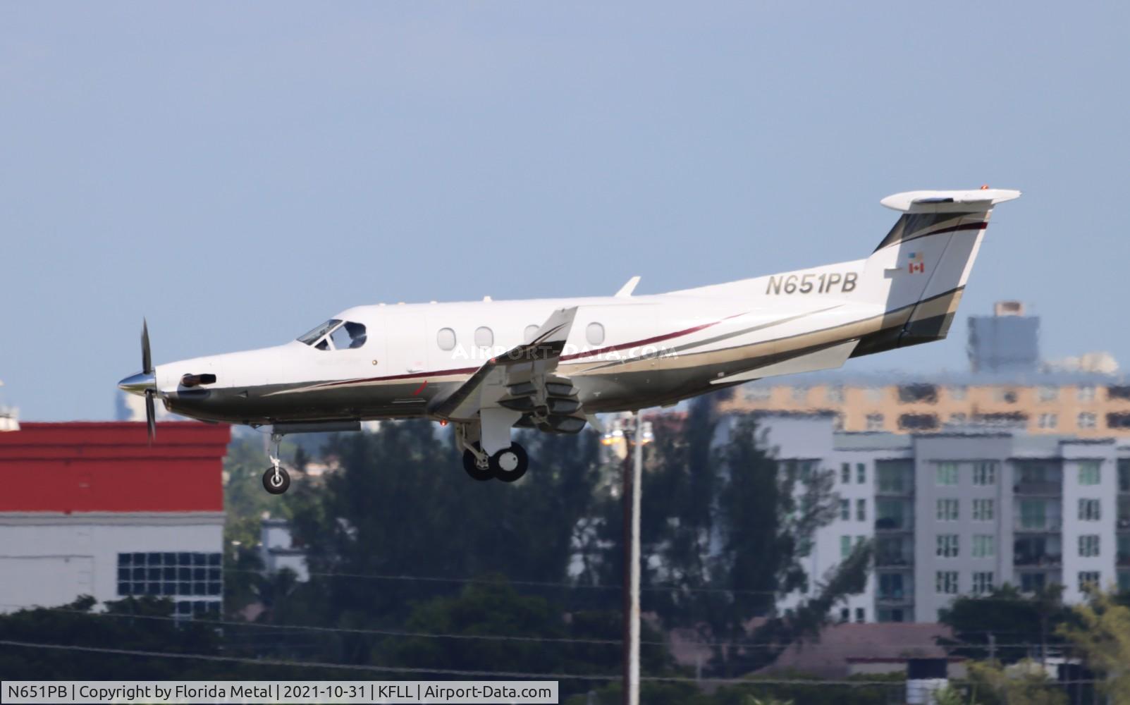 N651PB, 2005 Pilatus PC-12/45 C/N 651, PC-12 zx