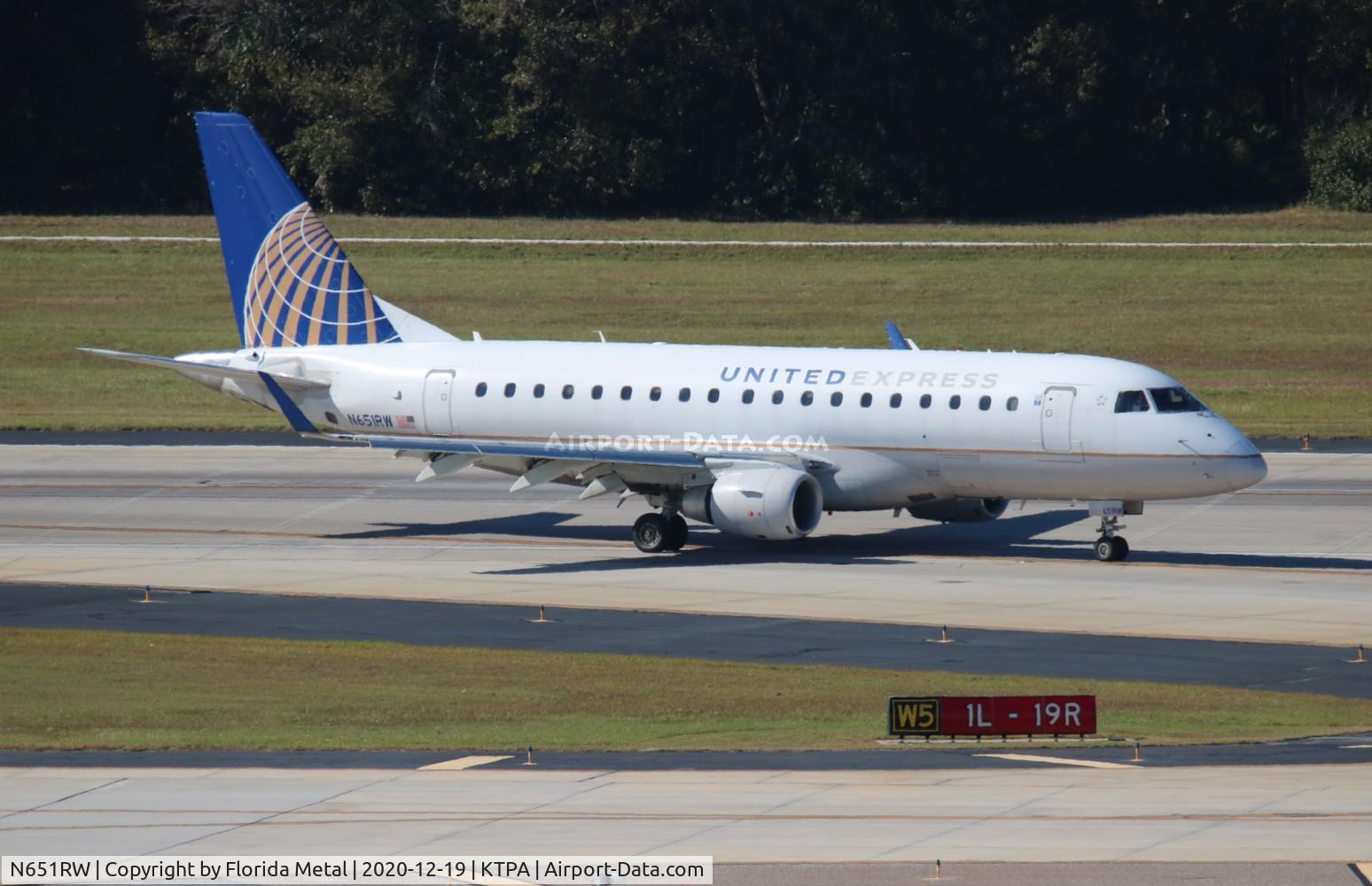 N651RW, 2005 Embraer 170SE (ERJ-170-100SE) C/N 17000072, RPA/UE E170 IAD-TPA