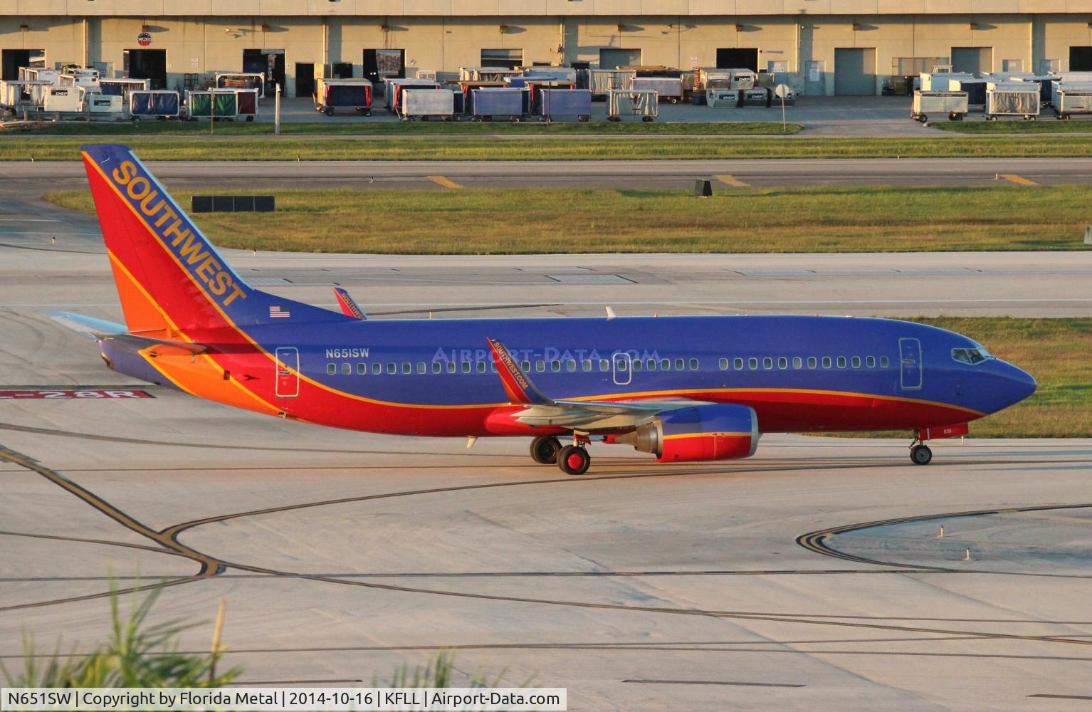 N651SW, 1997 Boeing 737-3H4 C/N 27721, SWA 733 zx