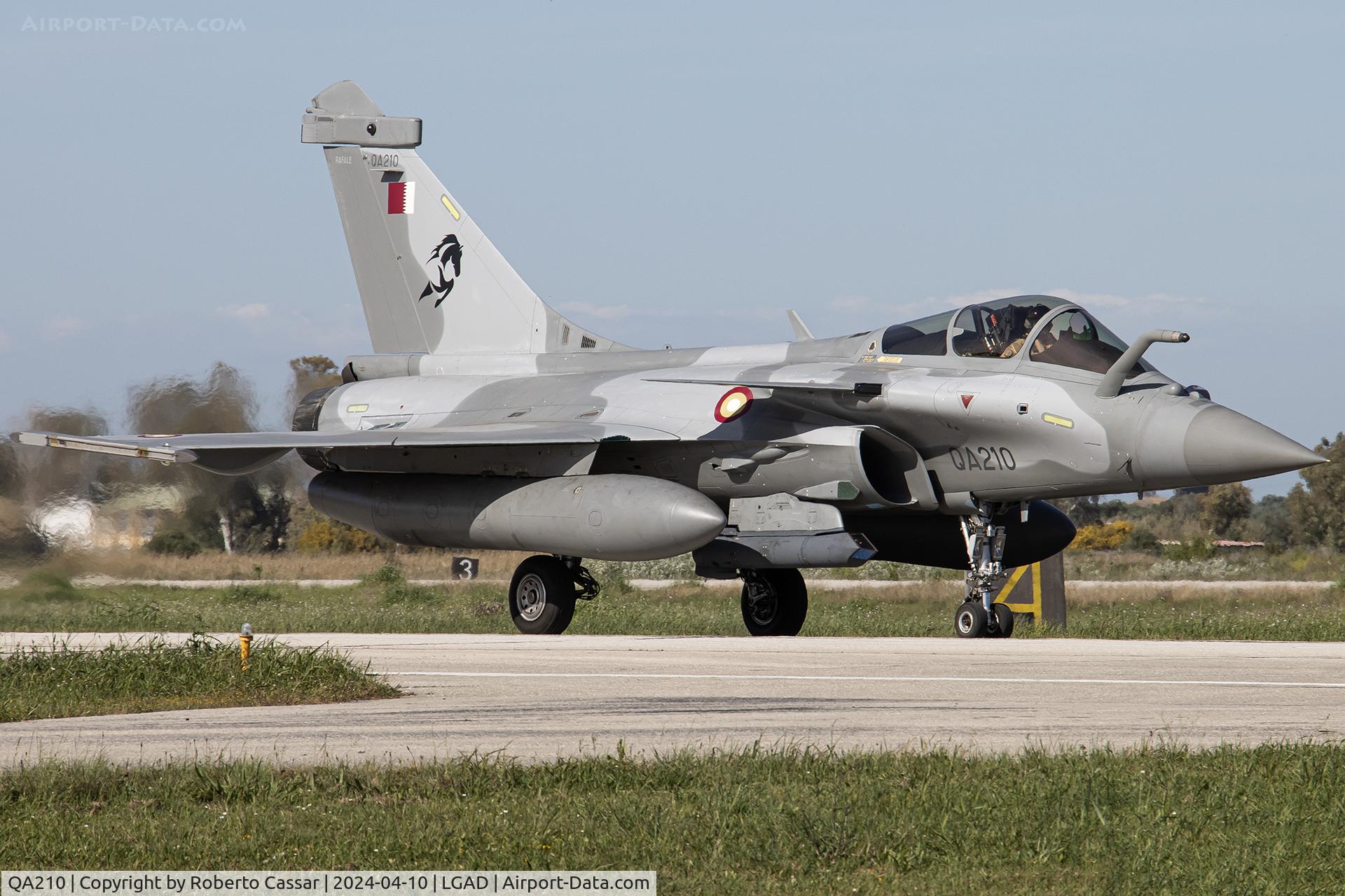QA210, 2017 Dassault Rafale EQ C/N EQ01, Iniochos 2024