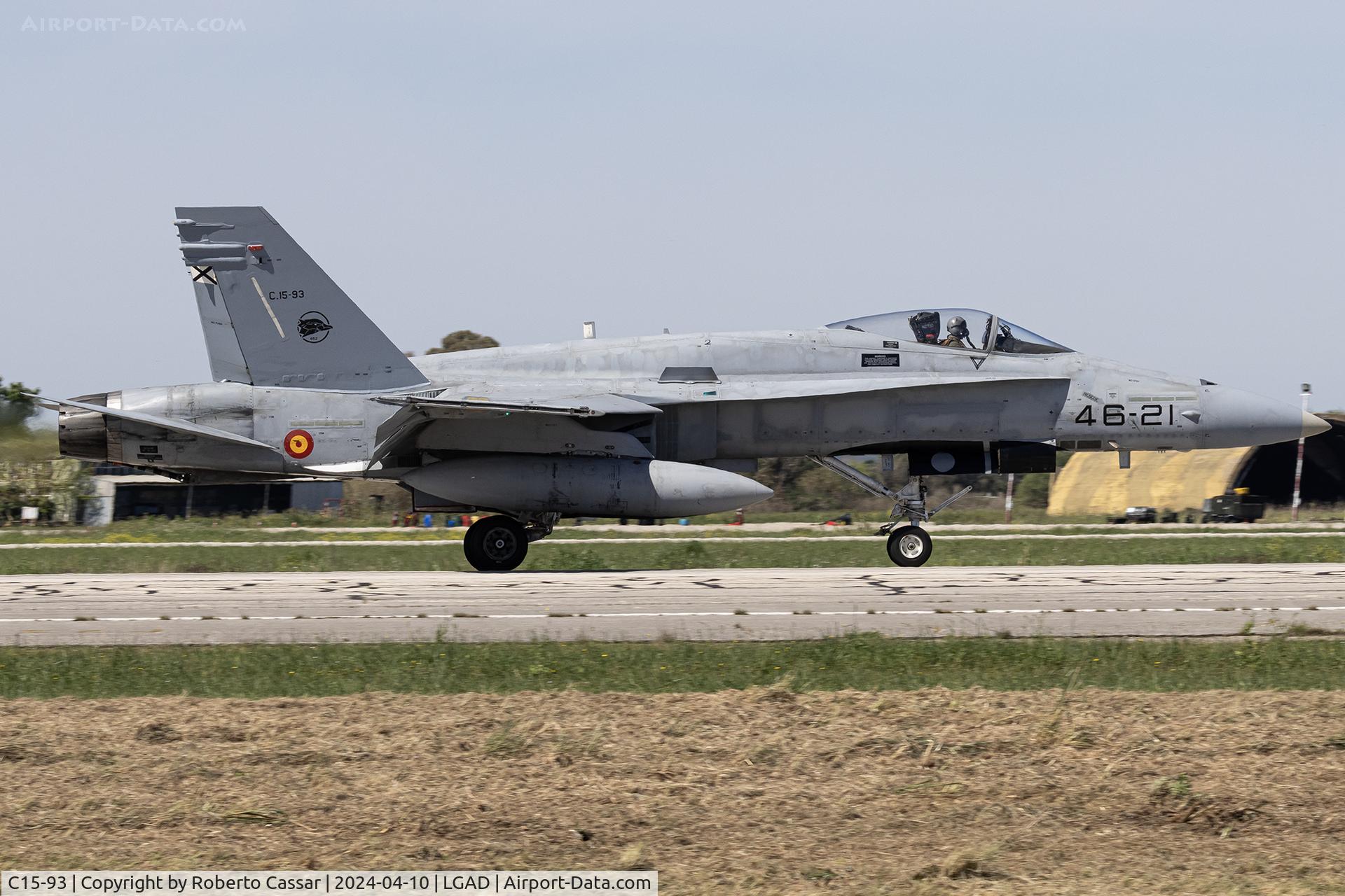 C15-93, McDonnell Douglas F/A-18A+ Hornet C/N 165/A127, Iniochos 2024