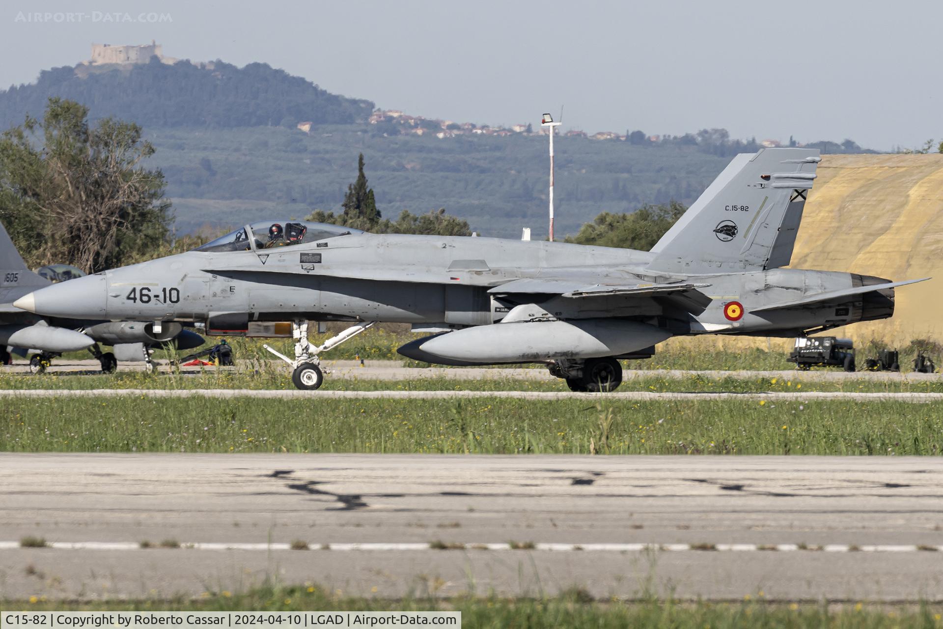 C15-82, McDonnell Douglas F/A-18A+ Hornet C/N 308/A253, Iniochos 2024
