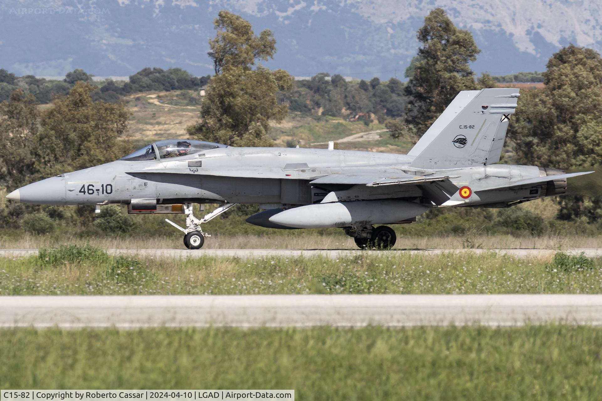 C15-82, McDonnell Douglas F/A-18A+ Hornet C/N 308/A253, Iniochos 2024