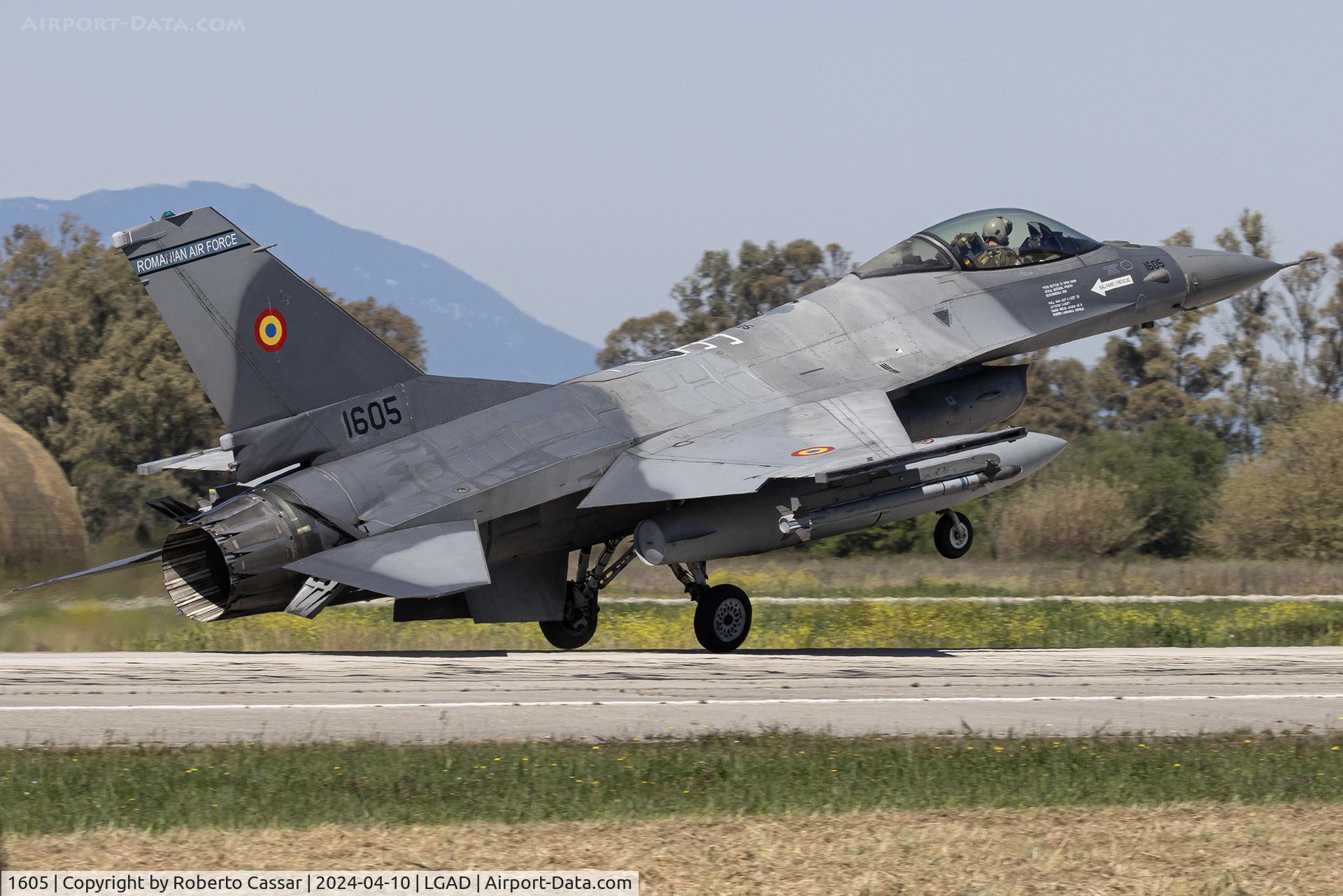 1605, General Dynamics F-16AM Fighting Falcon C/N 61-575/M17-9, Iniochos 2024