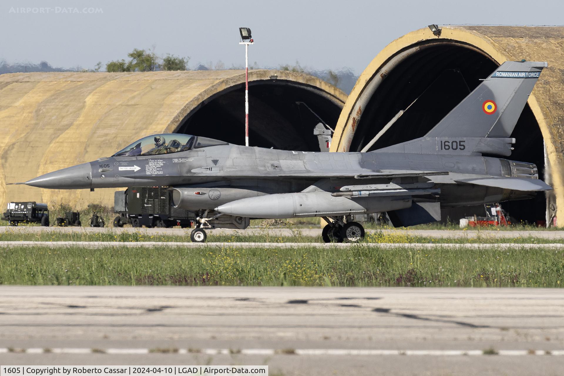 1605, General Dynamics F-16AM Fighting Falcon C/N 61-575/M17-9, Iniochos 2024