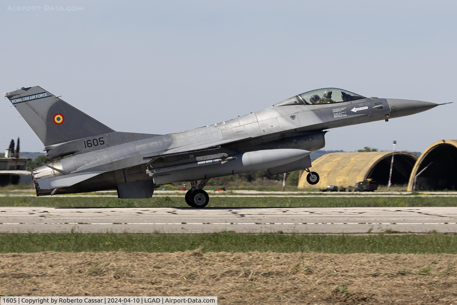 1605, General Dynamics F-16AM Fighting Falcon C/N 61-575/M17-9, Iniochos 2024