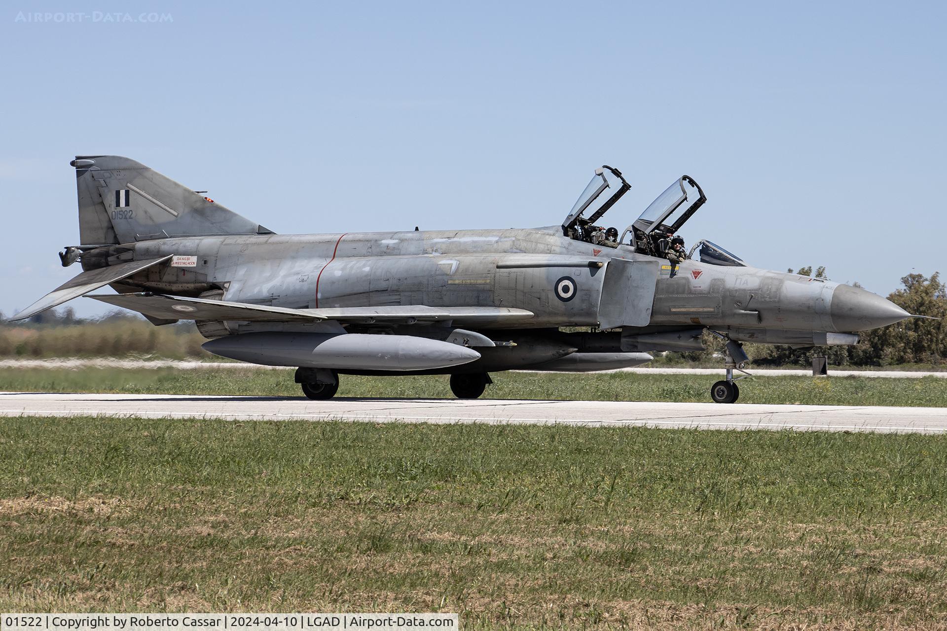 01522, 1972 McDonnell Douglas F-4E AUP Phantom II C/N 4521, Iniochos 2024