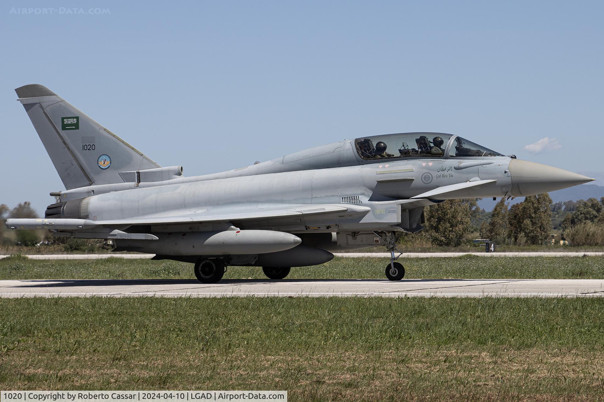 1020, 2014 Eurofighter EF-2000 Typhoon T3 C/N 424/CT017, Iniochos 2024
