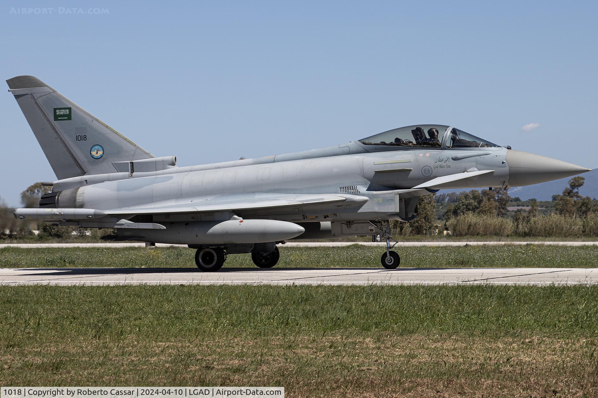 1018, Eurofighter EF-2000 Typhoon F2 C/N 431/CS026, Iniochos 2024