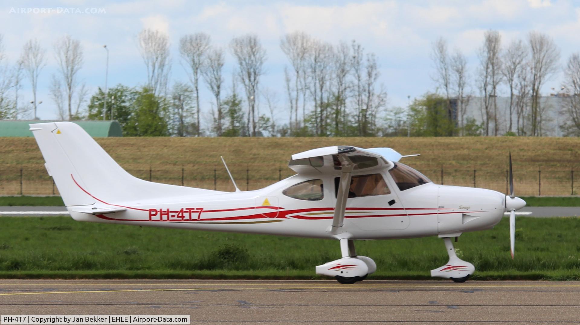 PH-4T7, TL Ultralight TL-3000 Sirius C/N 19SI185, Lelystad Airport