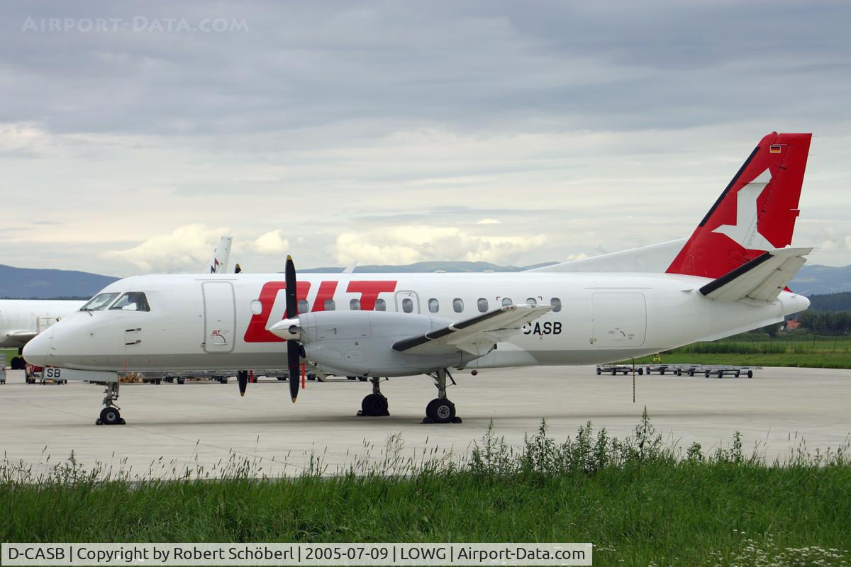D-CASB, 1991 Saab 340B C/N 340B-223, D-CASB @ LOWG 2005