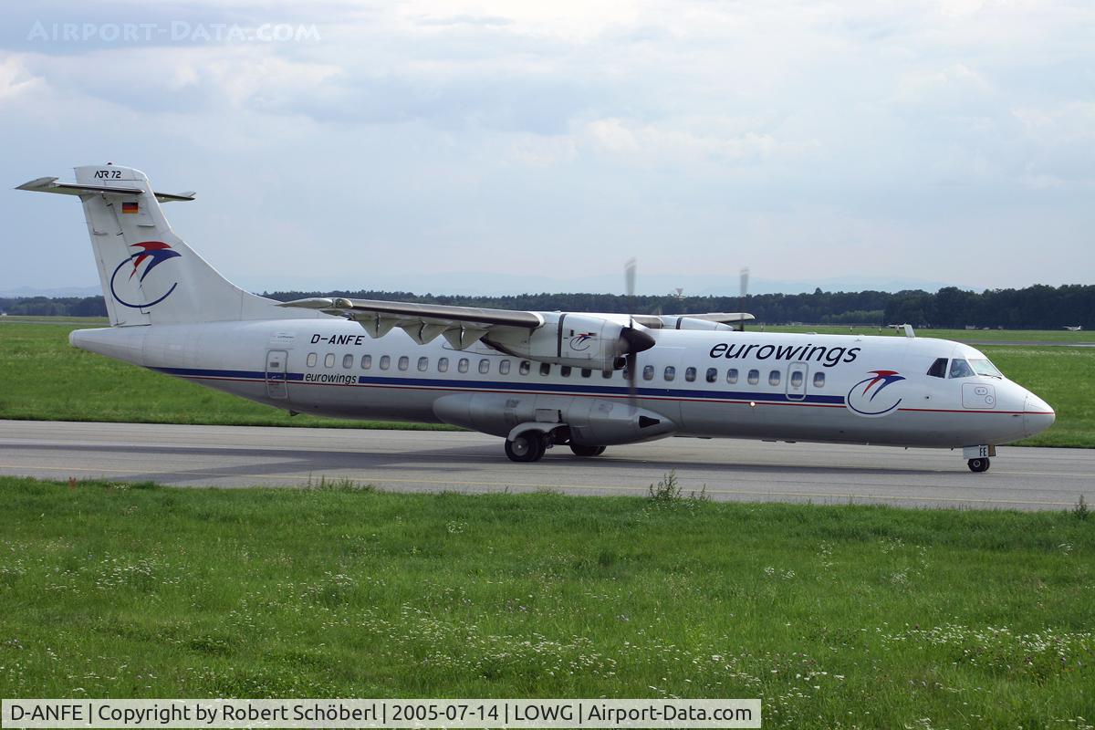 D-ANFE, 1992 ATR 72-202F C/N 294, D-ANFE @ LOWG 2005