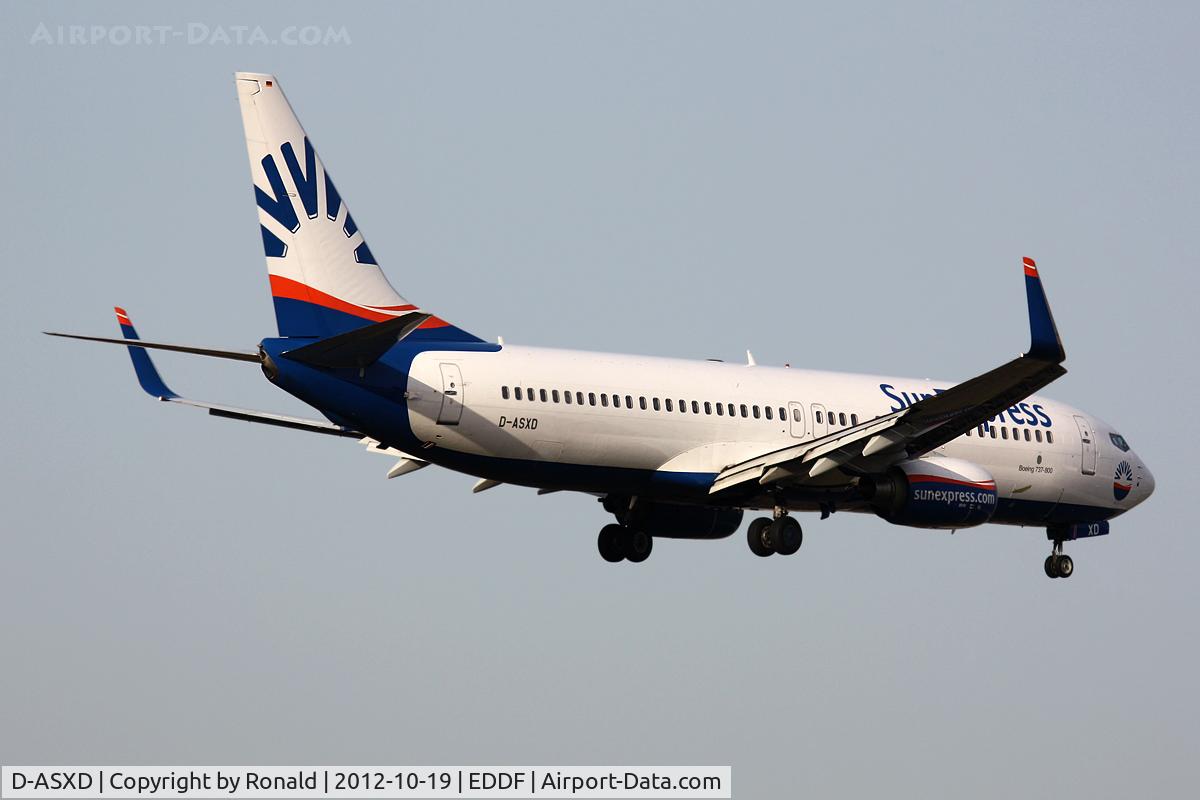 D-ASXD, 2004 Boeing 737-8AS C/N 33562, at fra