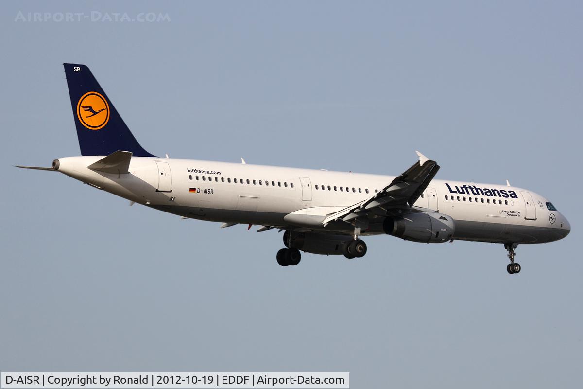 D-AISR, 2009 Airbus A321-231 C/N 3987, at fra