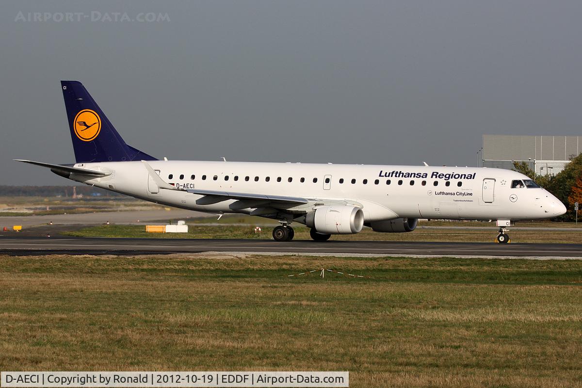 D-AECI, 2010 Embraer 190LR (ERJ-190-100LR) C/N 19000381, at fra