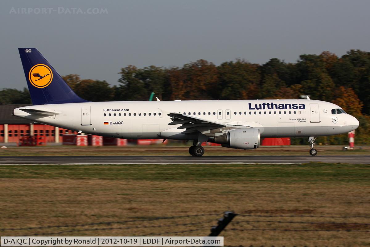 D-AIQC, 1991 Airbus A320-211 C/N 201, at fra
