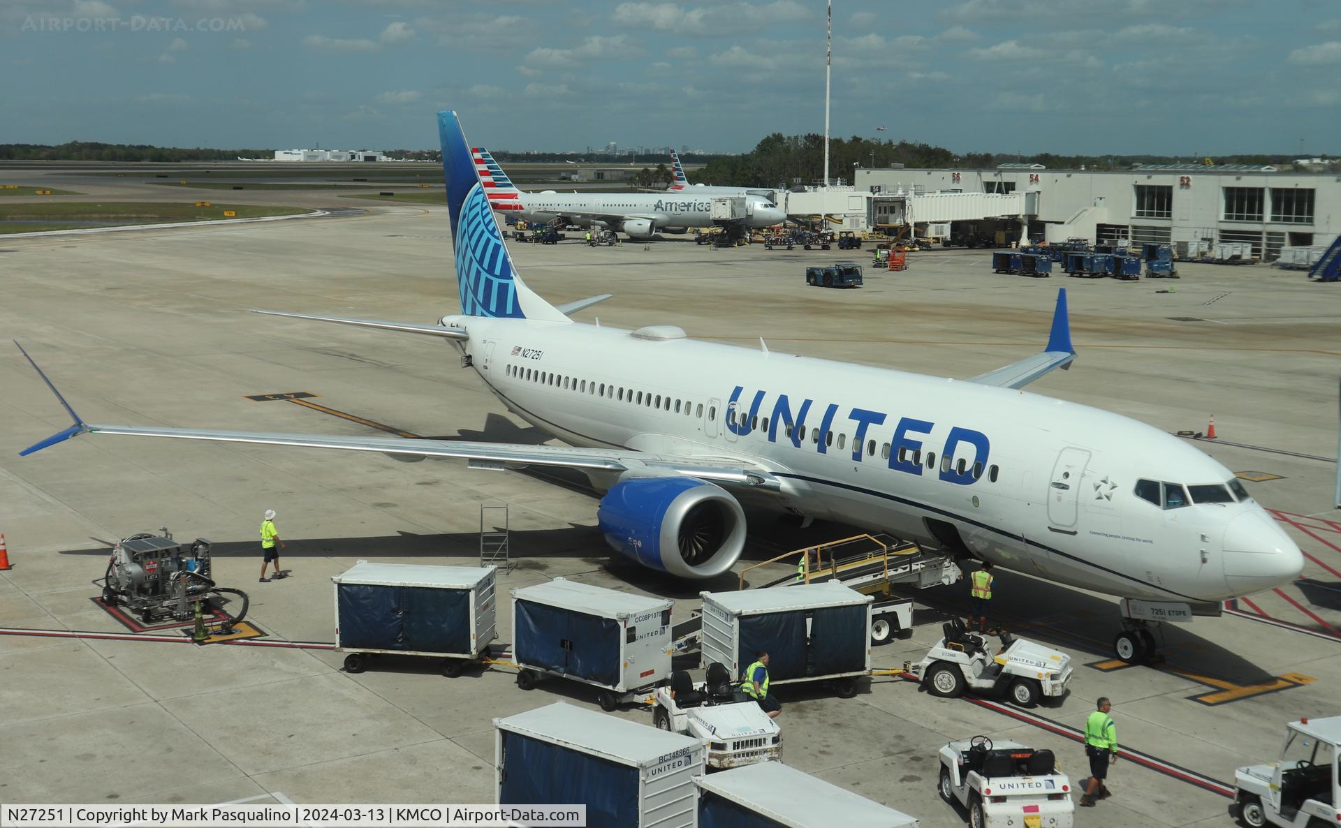 N27251, 2021 Boeing 737-8 MAX C/N 43931, Boeing 737-8 MAX