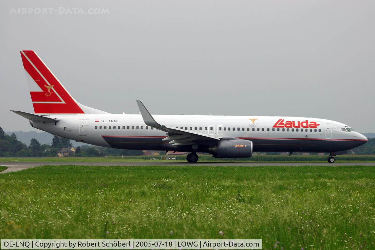 OE-LNQ, 2003 Boeing 737-8Z9 C/N 30421, OE-LNQ @ LOWG 2005