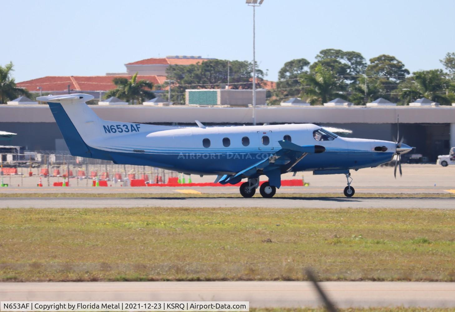 N653AF, 2016 Pilatus PC-12/47E C/N 1653, PC-12 zx SRQ