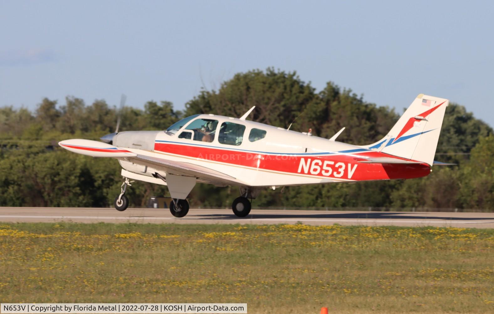 N653V, 1960 Beech 35-33 Debonair C/N CD-53, Bonanza 33 zx