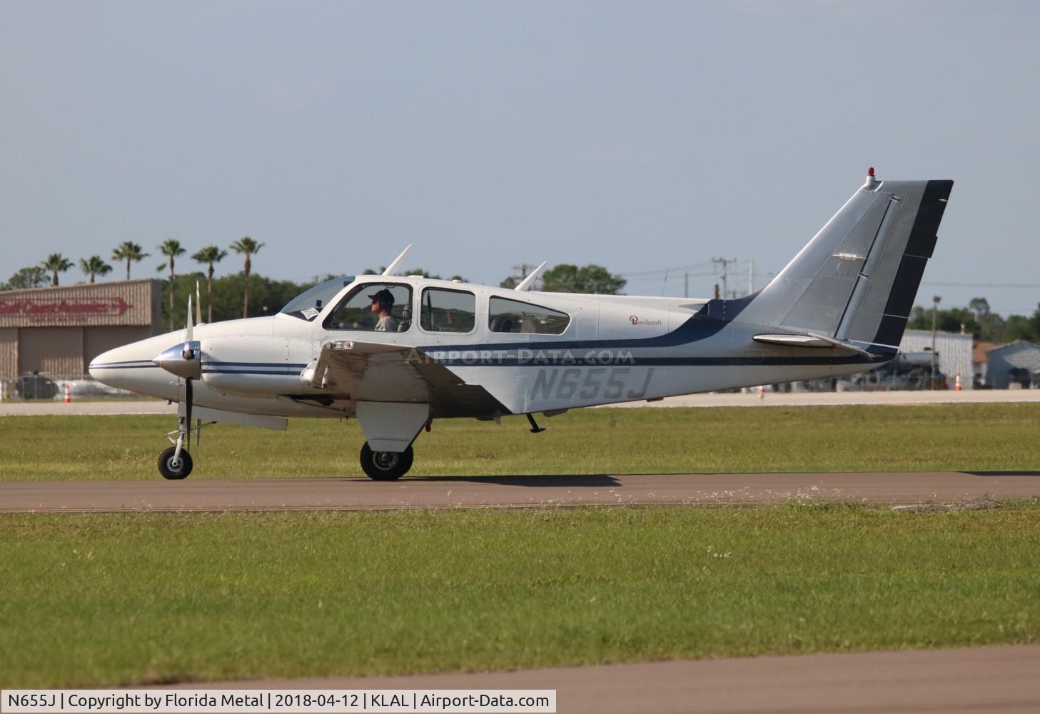 N655J, 1968 Beech 95-B55 (T42A) Baron C/N TC-1090, Baron 55 zx