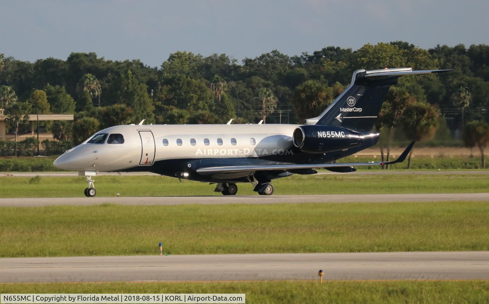 N655MC, 2016 Embraer EMB-550 Legacy 500 C/N 55000050, ORL zx