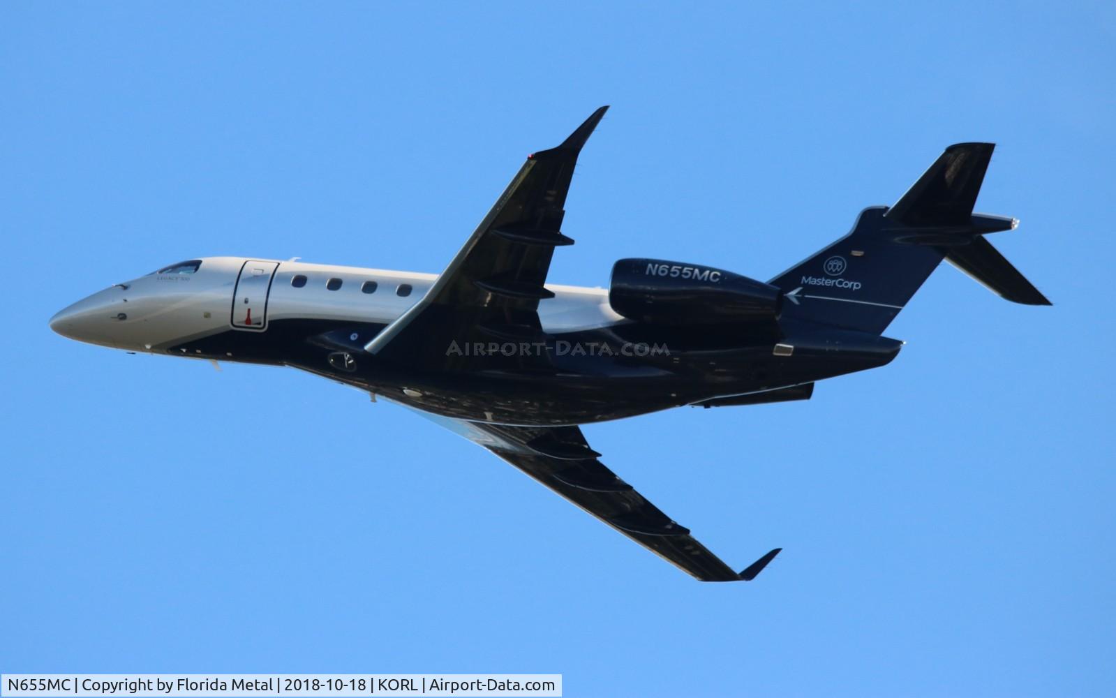 N655MC, 2016 Embraer EMB-550 Legacy 500 C/N 55000050, NBAA 2018 zx