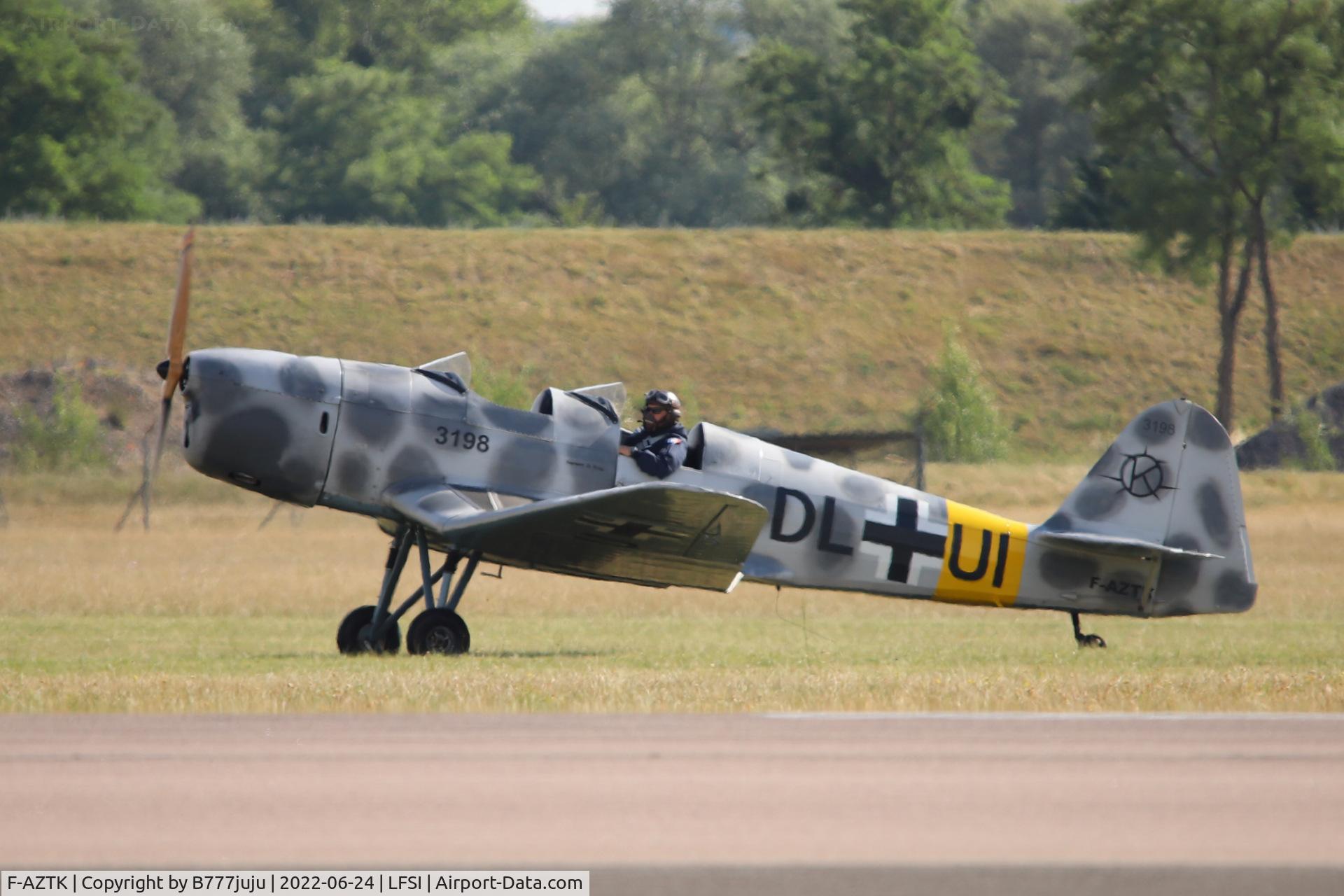 F-AZTK, 1940 Klemm Kl-35D C/N 1854, during Saint-Dizier airshow 2022