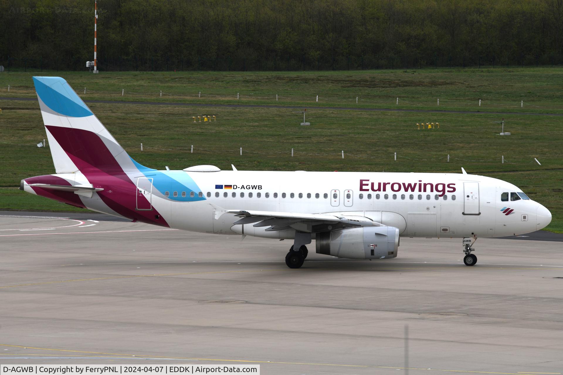 D-AGWB, 2006 Airbus A319-111 C/N 2833, Eurowings A319